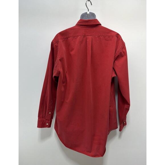 Polo Ralph Lauren Blake Button Up Shirt L Red Pony Long Sleeve - Picture 2 of 6